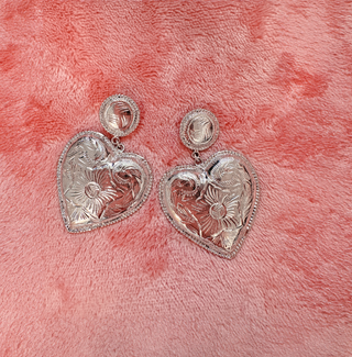 Heart Pendant Earrings