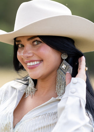 Beaded Chandelier Earrings | Fallon Foster